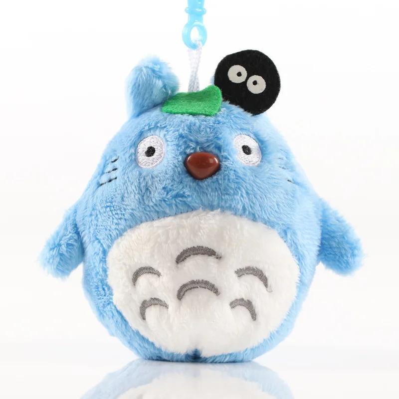 Anime-Charakter Plüschtier Hayao Miyazaki Niedliches Totoro Plüschtier Geschenk Große Puppe Anhänger Plüschpuppe Spielzeug Taschenanhänger Schlüsselanhänger Geschenk