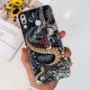 For Asus Zenfone 5 (2018) 5Z ZE620KL ZS620KL Fashion Dragon Metal Style Painted Case For Asus X00QD Z01RD Soft Silicone TPU Case