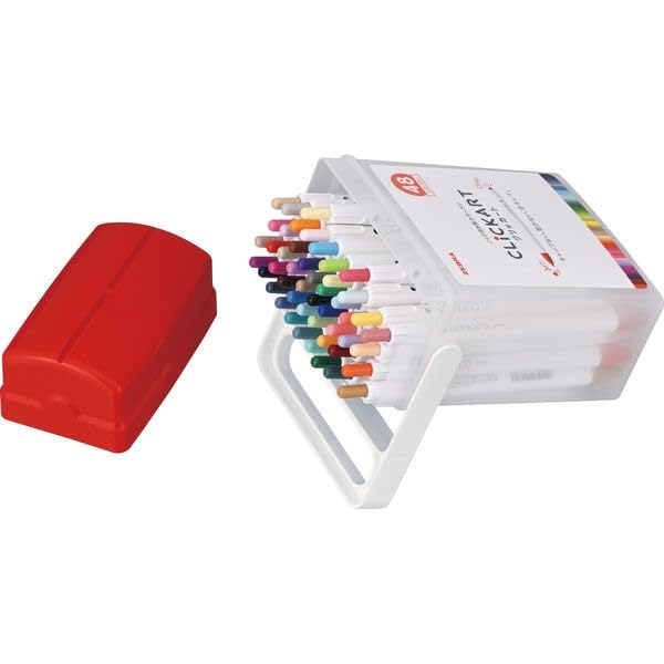 Zebra Clickart Pen Set in Case 48-Color WYSS22-48C-N