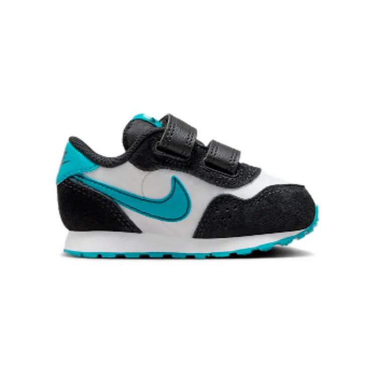 Nike MD Valiant Slip Resistant Abrasion Resistant Low Top Toddler Shoes Black Blue Infant And Toddler CN8560-112