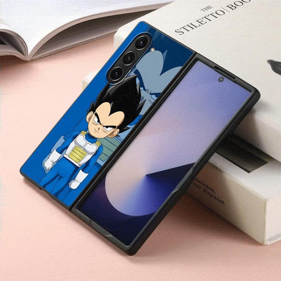 Dragon Ball Cute Piccolo Back Phone Cover Case for Samsung Galaxy ZFold7 ZFold6 Z Fold 7 6 5 4 3 ZFold5 ZFold3 ZFold4
