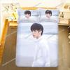 Chinese actors TNT Liu Yaowen Bedding Set Duvet Cover 3d Bedding Fashion Design Decoration King Duvet Cover Set Double Bed Set