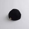 Retro cor sólida bebê docker boné primavera verão algodão macio gorro sem aba para menina menino crianças senhorio bonés bonnet