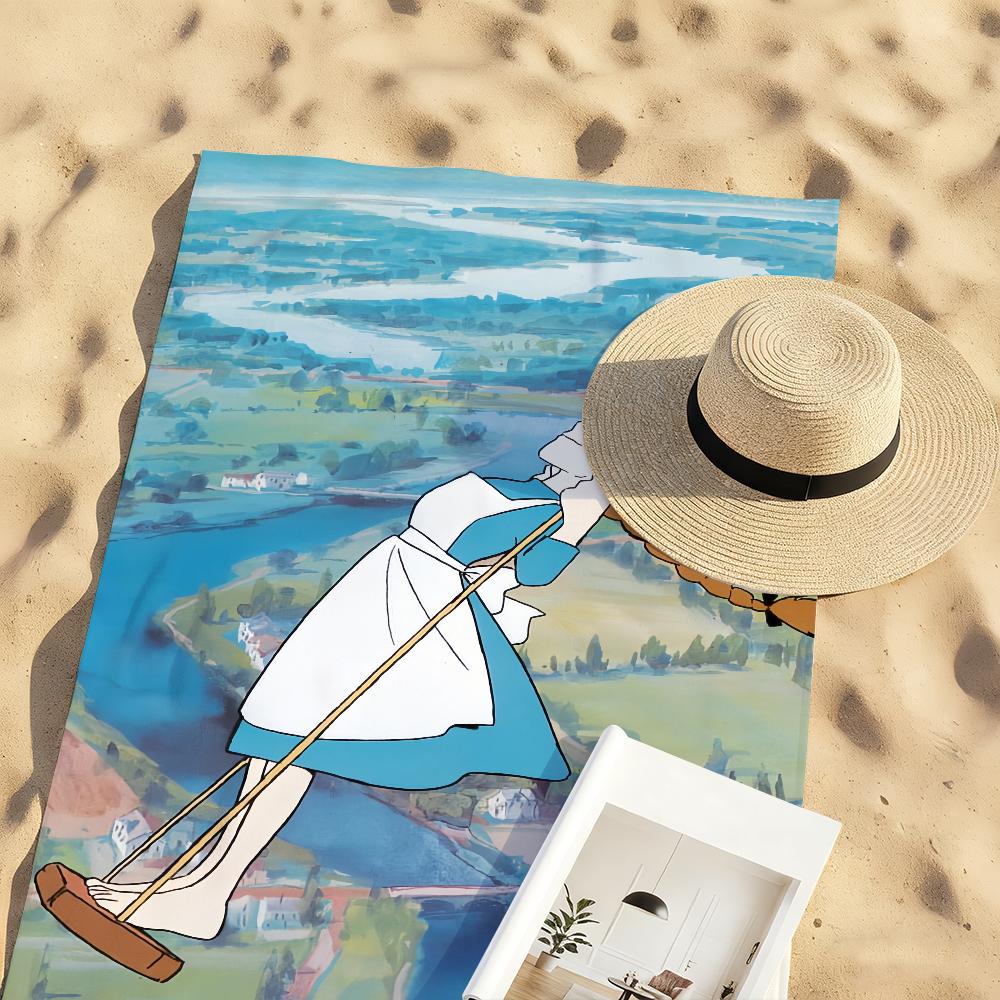 A-Anne of Green Gables Girl Towel Soft Pool Gift For Travel Gym Shower Camping Quick Dry Sports Large Beach Towels