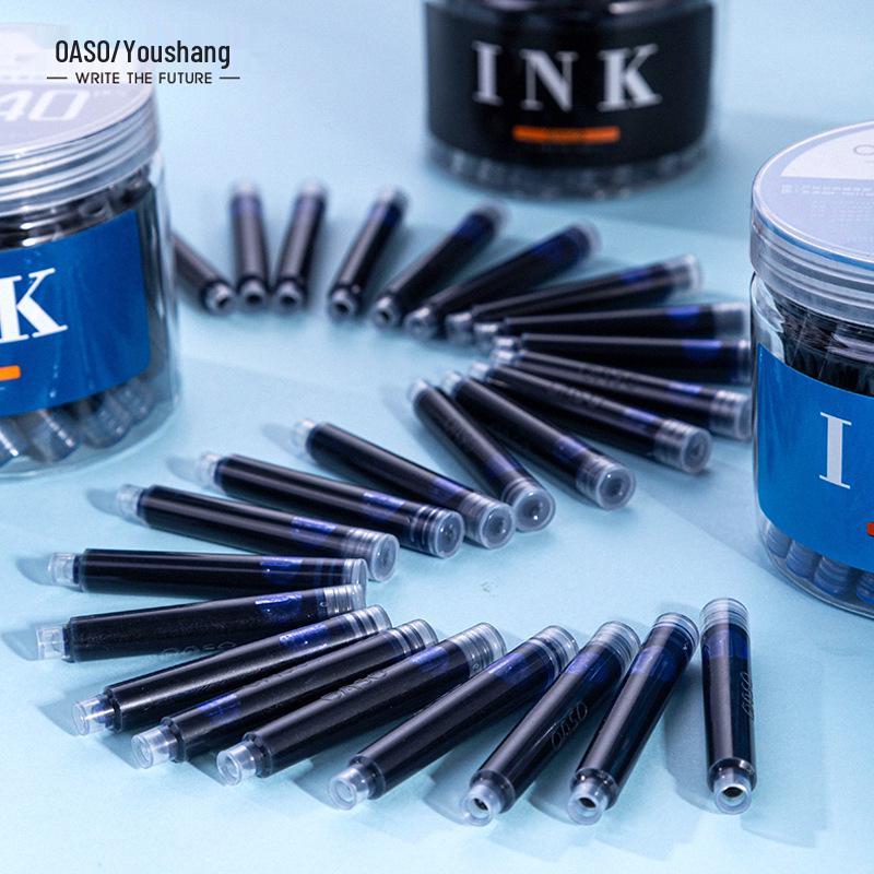 You Shang Third Grade Fountain Pen with Replaceable Ink Cartridge (2.6/3.4mm) for Elementary Students