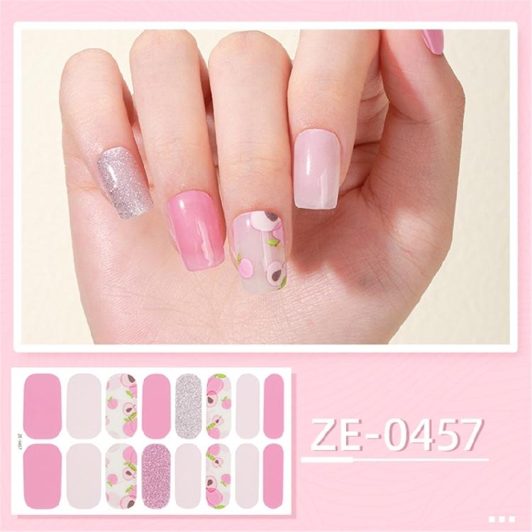 Nail Polish Sticker Nail Strips Nail Polish Art Stickers Wraps Sticker Nails