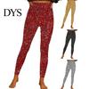 Shimmering Skinny Trousers Women Pencil High Waist Glitter Long Pants Shimmery Elastic Fabric Sequin Leggings Daily Wear Fine Design