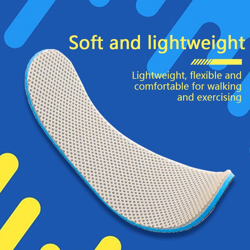 NEW Soft and Thickened Shock Absorption Basketball Insole Double Sided Breathable and Sweat Absorbing Elastic Sports Insole,