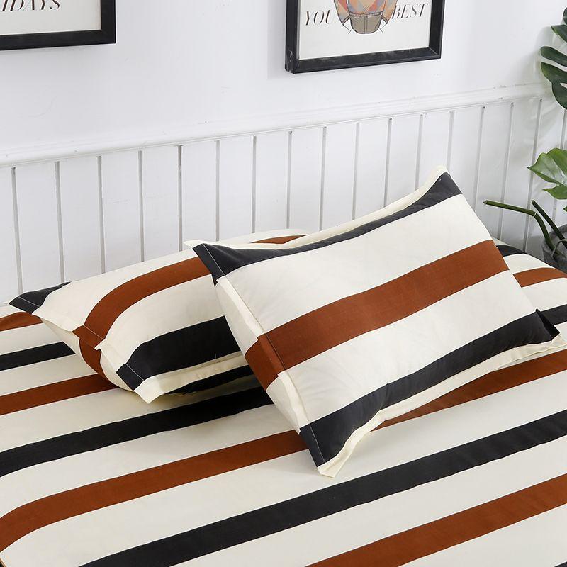 1 Pair of Pillowcases, Skin-friendly Brushed High-count High-density Pillowcase, All-season Universal, Easy To Clean, Does Not Contain Pillowcase