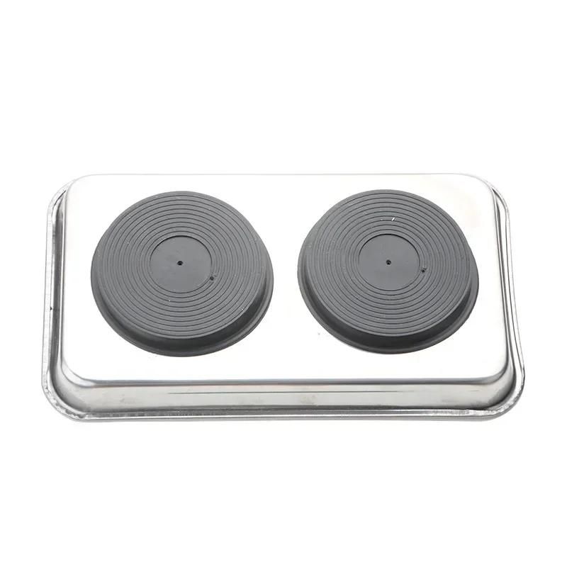Round /Square Magnetic Bowl, Durable with Magnetic Stainless Steel Parts Tray for Easy Access and Prevention of Parts Loss