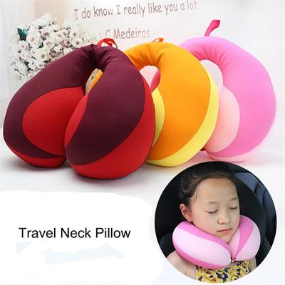 Baby Pillow Newborns Travel Neck Pillow U-Shape For Car Headrest Air Cushion Children Car Seat Head Support Baby