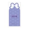 50 Pcs Bow Shape Sealing Stickers Pink Personalized Stickers Self-Adhesive Stickers  For Packaging