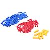 100Pcs Insulated Terminal Butt Connector Electrical Automotive Cable Wire Crimp