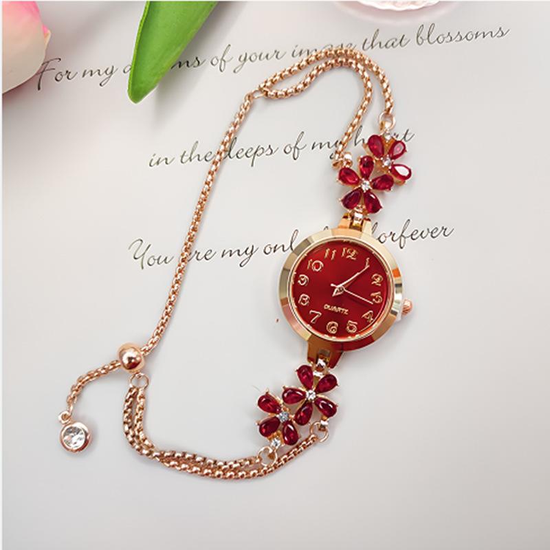 Watches for Women Reloj Mujer Mermaid Chain Light Luxury Diamond Bracelet Ladies Fashion Quartz Watches Montres Femmes