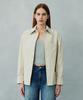 PLAC WOMEN Basic Corduroy Shirt Light Beige
