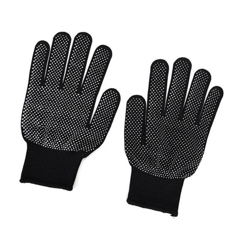 Non-Slip Heat Avoid Gloves Professional Hair Styling Gloves Curling Iron Gloves Salon Use