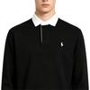Polo Ralph Lauren Klassisches Langarm-Poloshirt Mit Kontrastkragen Und Gesticktem Pony-Logo Herren Oberteile 710962186-004