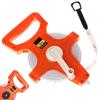 Fiberglass Measuring Tape, 20m/30m, Metric and Imperial, for Land Surveying, Area and Distance Measurements, Indoor and Outdoor, Construction, Accurat