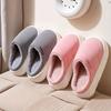 Unisex Winter Slippers - Thickened Fleece-Lined, Warm,Casual Slip-On Design for Men & Women, Perfect for Home & Outdoor Use