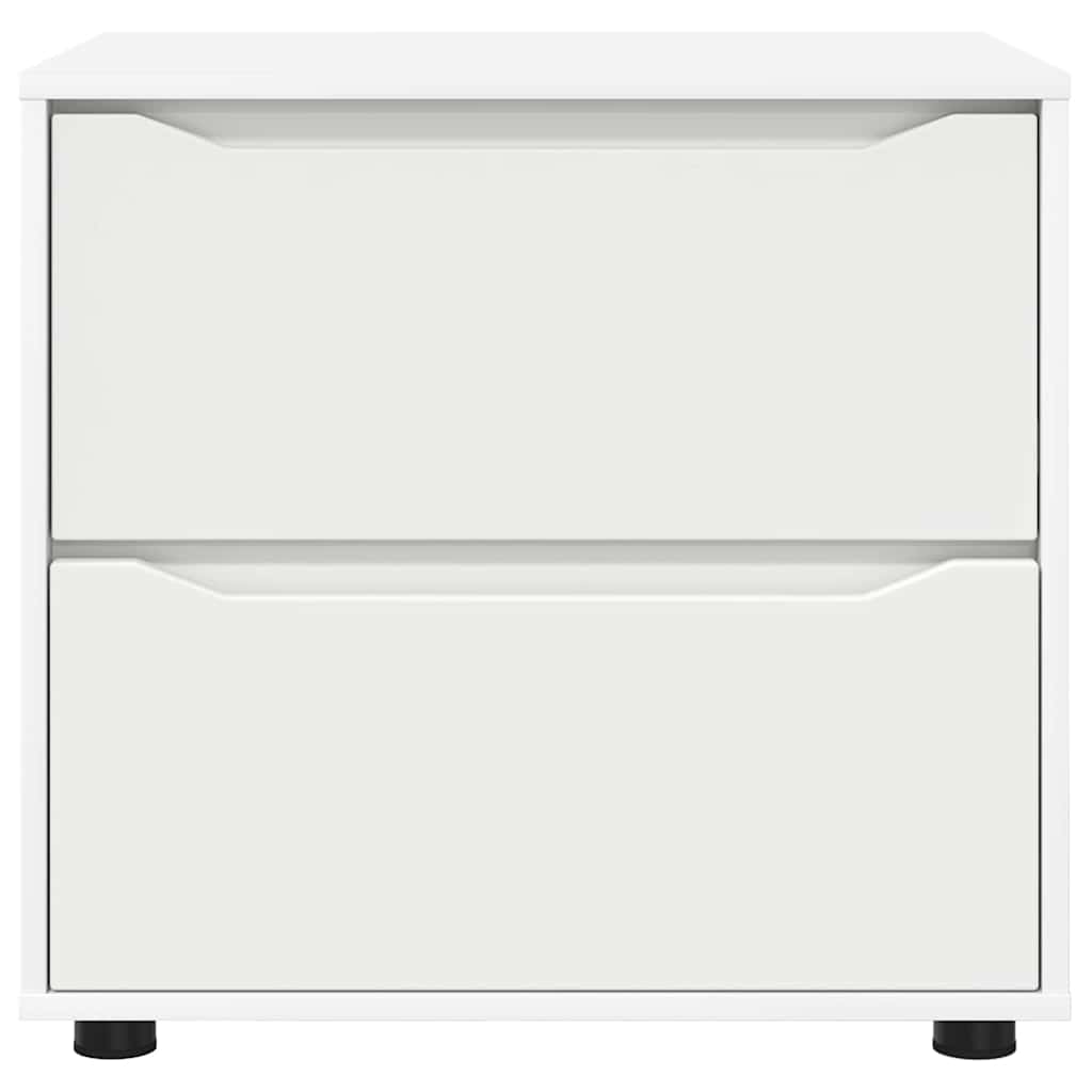 Storage Cabinet White 60 x 48 x 57 cm Engineered Wood