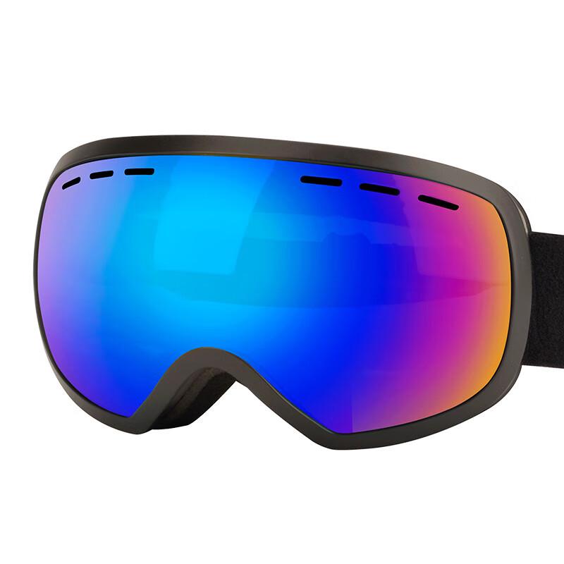Longchan Unisex Double-Layer Anti-Fog UV Ski Goggles
