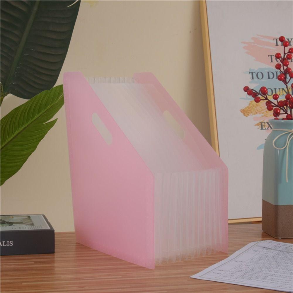 Test Paper Holder File Expanding Folder Vertical Desk Bookends A4 File Folder Student