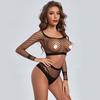 Hot Sexy Lingerie Set for Women Fishnet Bodysuit Erotic Underwear SM Costume Bodystockings Teddies Adult Female Sex Porn Clothes