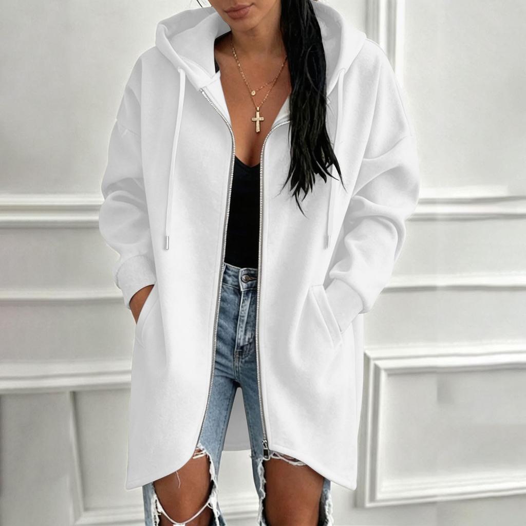Lässiges Farb-Sweatshirt für Damen