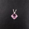 Morganit Edelstein 925 Sterlingsilber Schmuck Handgefertigter Anhänger 0.93'' Für Frauen PP-62-13