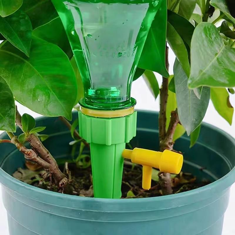 Automatic Drip Irrigation System Self Watering Spike For Flower Plants Greenhouse Garden Adjustable Auto Water Dripper Device