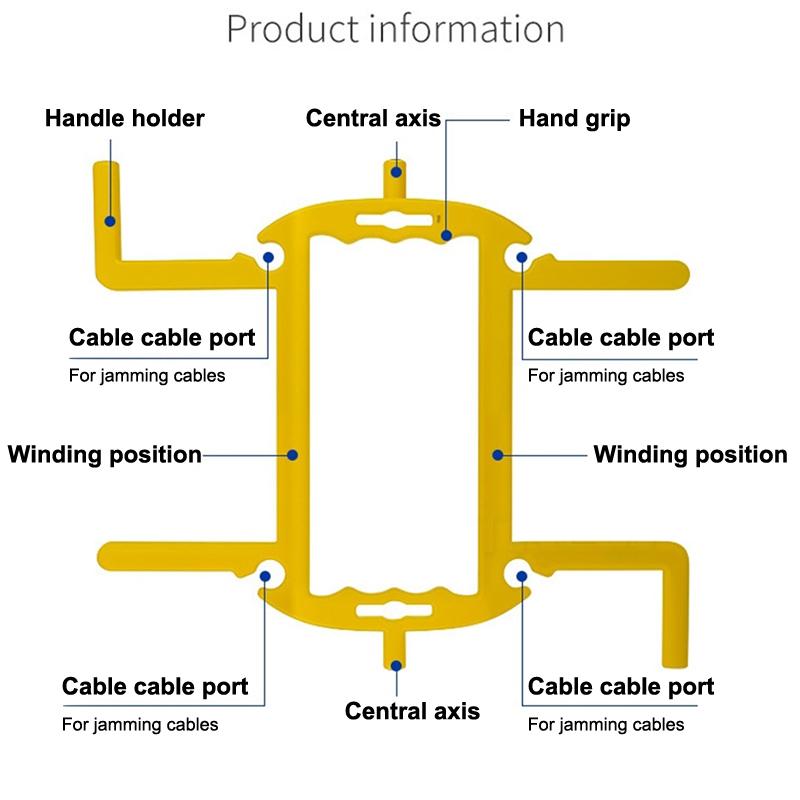 Tragbarer Wasserschlauch Elektrischer Kabelaufbewahrungsständer Bewässerungsschlauchrolle Schlauchhalter Haushaltsgartenbedarf Aufbewahrungswerkzeuge