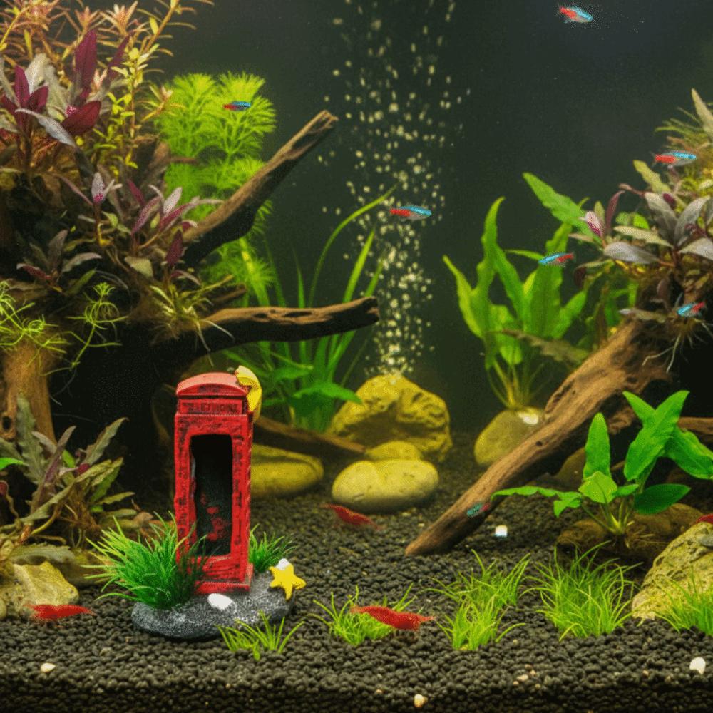 Simulation Fish Tank Decoration Resin Natural Look Aquarium Landscaping Artificial Retro Aquarium Ornament Aquarium Setup