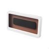 Waterproof Shower Phone Enclosure Clear Front Cover Case Transparent Window White