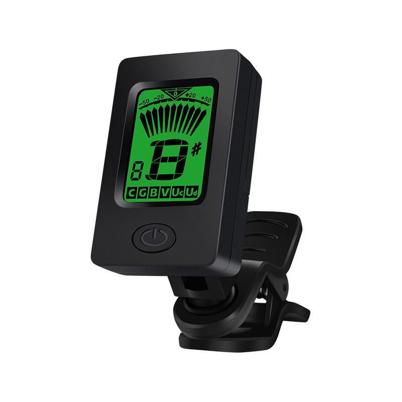 Двенадцатитональный тюнер для народных инструментов с цветным экраном для гитары, скрипки, гучжэна, пипы и эрху