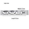 Volkswagen Bora Polo Golf Rear Tail Modified Letter Stickers for Older Models