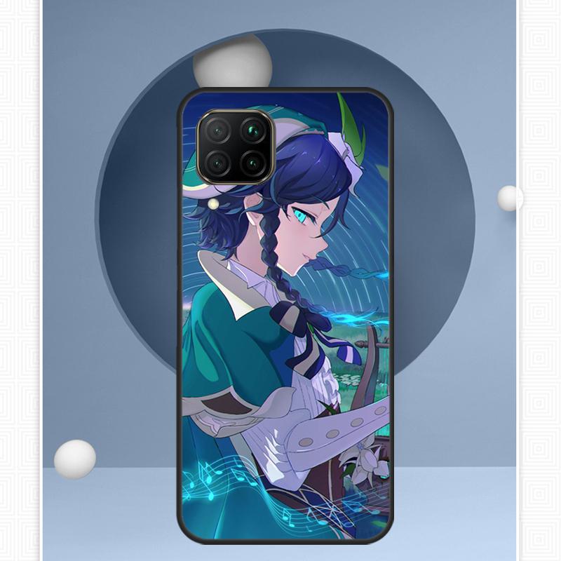 Genshin Impact Venti For Huawei Nova 12s 12i 11i 8i Y91 Y60 Y70 Y72 Y90 Y61 9 10 SE P20 P40 Lite P30 P60 Pro Case