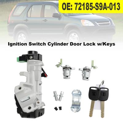 Zündschlosszylinder Türschloss 72185-S9A-013 mit Schlüssel Für Honda Element CR-V Civic