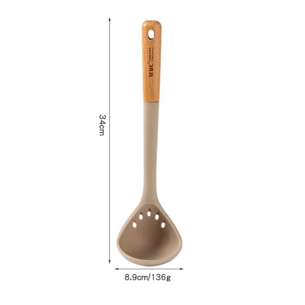 Food Grade Kitchen Utensils Set Non-Stick Leaky Spoon Kitchenware Set  Spaghetti Strainer