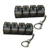 Light Up Keyboard Keychain Clickable Button Stress Relief Anxiety Relief Office Desk Accessory Keychain For Adults Teens