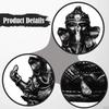Lord Statue Figurine Art Decoration Buddha Sculpture Ornament for Tabletop Centerpiece Bookshelf