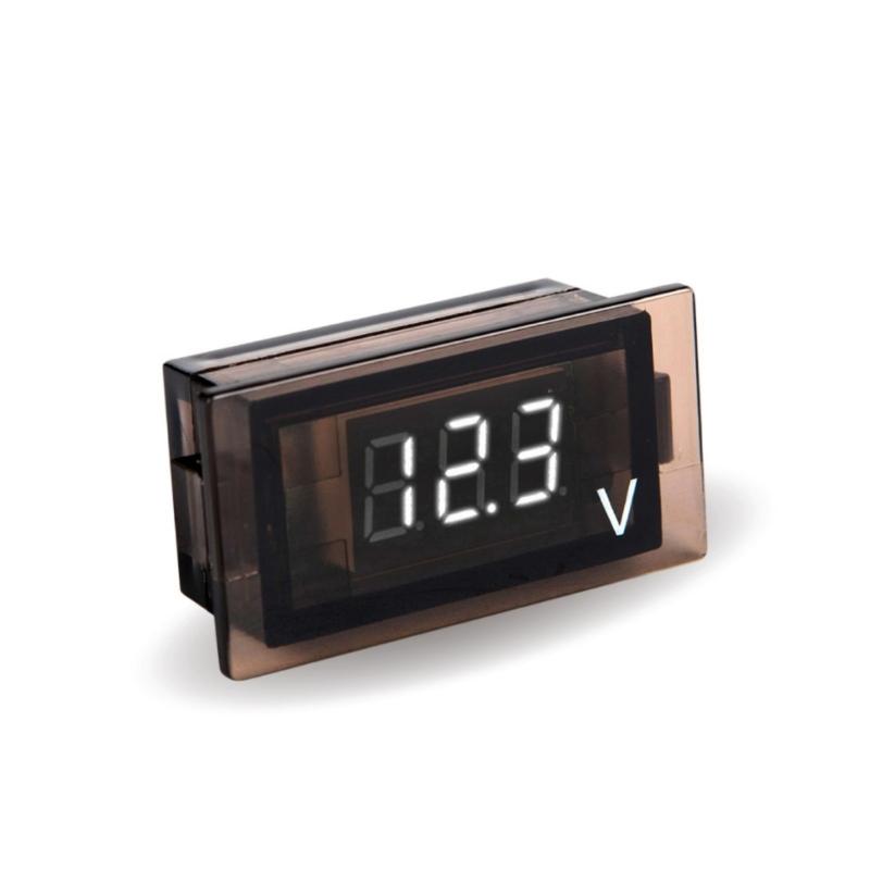 Double Ranges 12V 24V Digital Voltages Meter With High Brightness LED Display For Automotive Truck Marine Applications