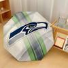 Seattle Seahawks Print Auto 8?Ribs Folding Umbrella Wind Resistant Lightweight Automatic Umbrella For Daily Travel