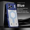 Custodia Magnetica per Telefono con Motivo a Nido d'Ape Per iPhone 17 Pro Max 16 15 14 13 Pro Max Cover Bumper Ibrida TPU+PC Antiurto