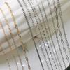 2 meters Stainless Steel Rolo Bulk Chains Cable Link Chain for Neckalce Bracelet Jewelry Making DIY Accessories Wholesale