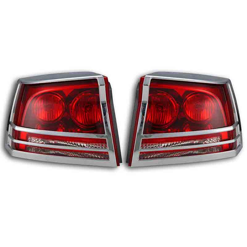 Tailgate Cover For 2005-2009 Dodge Charger Chrome