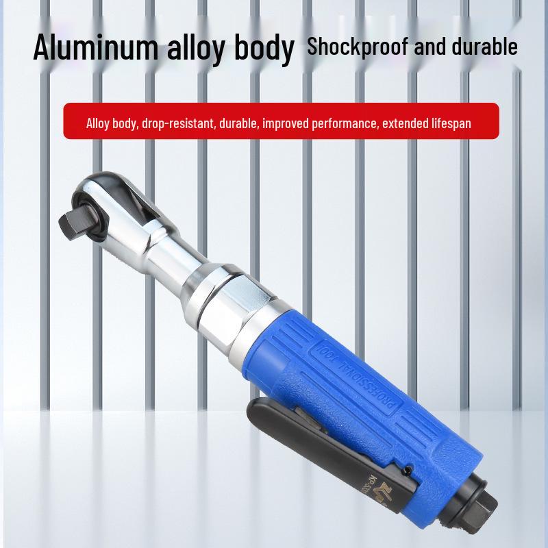 Gaobao 1/2 & 3/8 Inch 90° Pneumatic Ratchet Wrench - Right Angle Air Impact Tool
