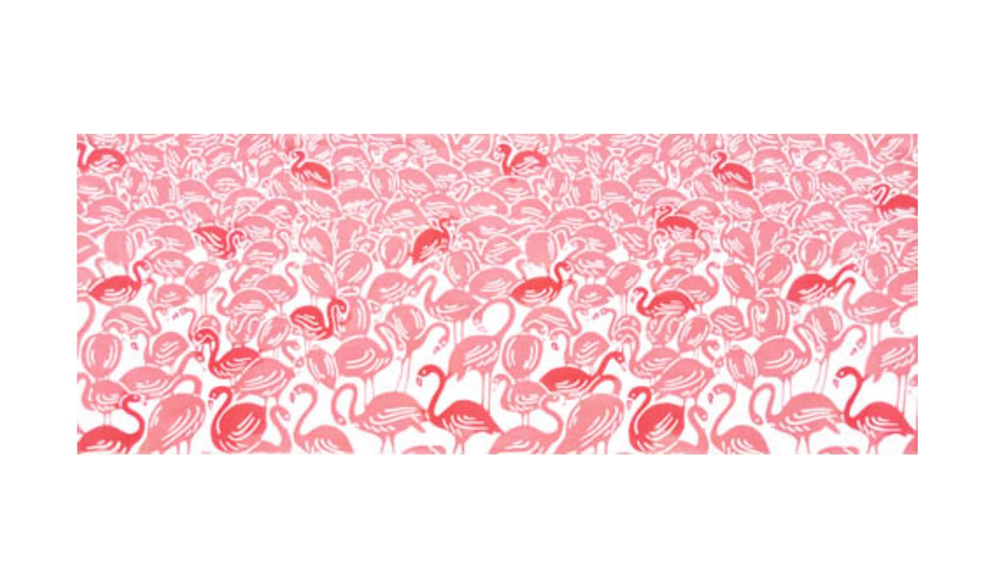 

Todaya Shouten Tenugui Hand Flamingo 37 x 98 cm (Todaya Shouten) Nashien-zome (Japanese Towel) 794, Pink, Approx.