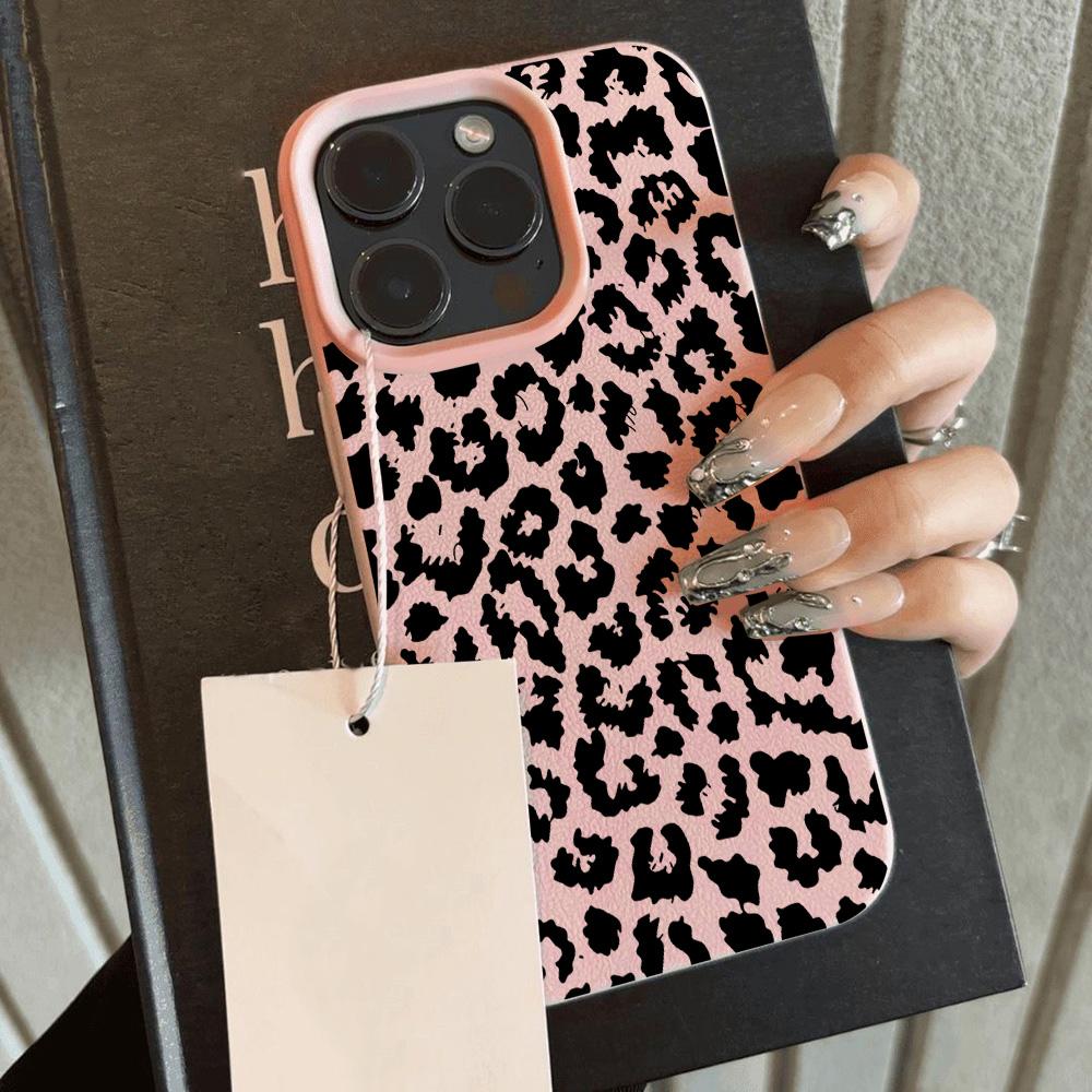 

HOT Luxury Leopard Print Cool Lichee leather pattern Phone Case For Samsung A57 A36 A26 A07 A55 A35 A24 A15 A14 A05S A05 4G 5G Samsung A05s
