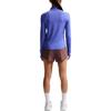 Nike Logo Half-Zip UV Protection Long Sleeve Running T-Shirt Women Tops HQ0500-570