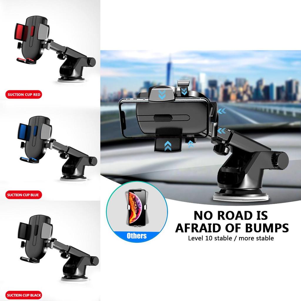 Verbesserter Vakuum-Saugnapf Auto-Handyhalter Sicher und Fest